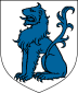 Lion assis