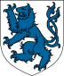 Lion rampant double-queue