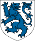 Lion rampant regardant