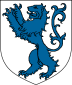Lion sautant