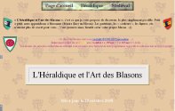 L'h&eacute;raldique et l'art des blasons
