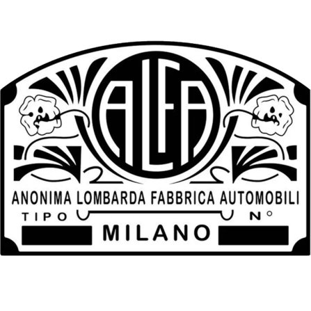 Logo originel Art Nouveau Alfa