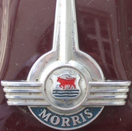 Logo Morris Motor sur calandre